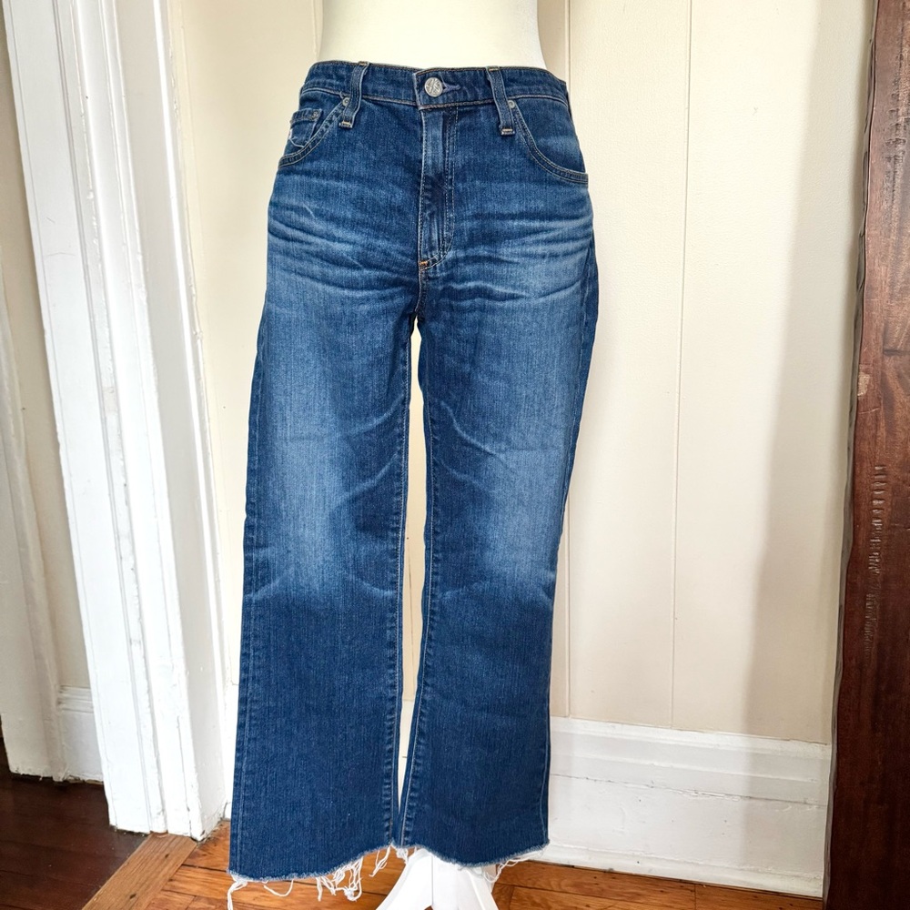 AG Adriano Goldschmied The Jodi Crop | High Rise | Slim Fit  | Raw Hem | size 29